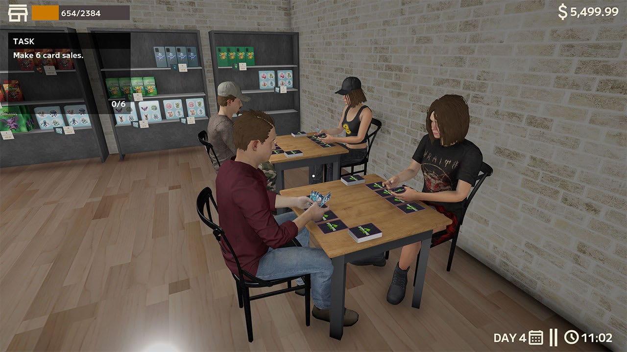 Card Shop Simulator pasó del mostrador a la mesa: ahora se juega al Tetramon en serio