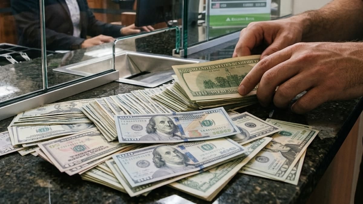 Dólar oficial cerró en $1535 y el blue se ofreció a $1550, mientras el tarjeta trepó a $1995,50