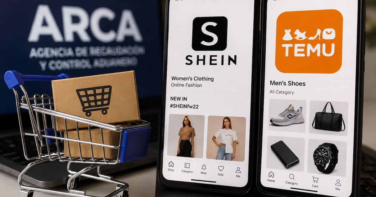 Compras en Shein y Temu en Argentina: cómo se compone el costo real cuando se cruza el umbral de los 400 dólares