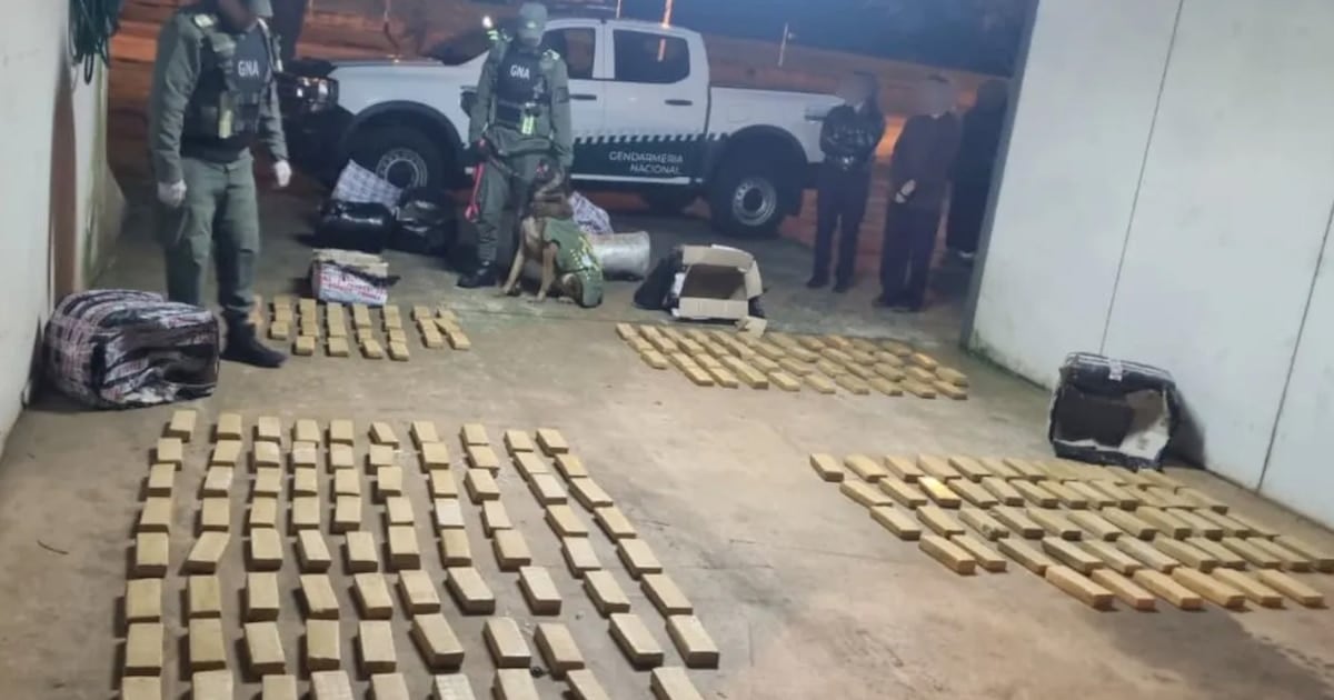 Secuestran 142 kilos de marihuana en un colectivo que iba de Misiones a Buenos Aires