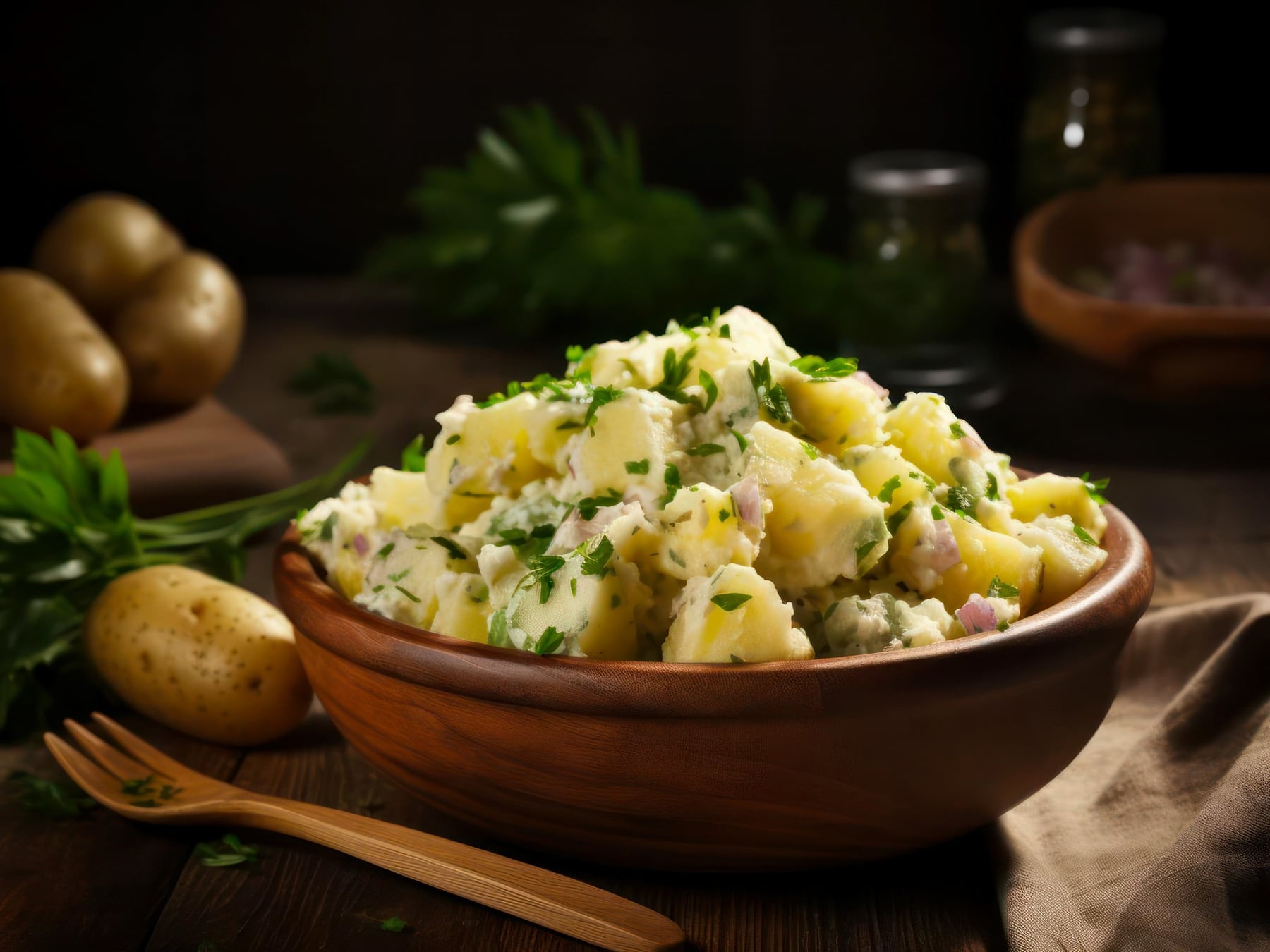 Ensalada de papa: claves de cocción y aderezos para preservar la cremosidad sin que se desarmen los cubos