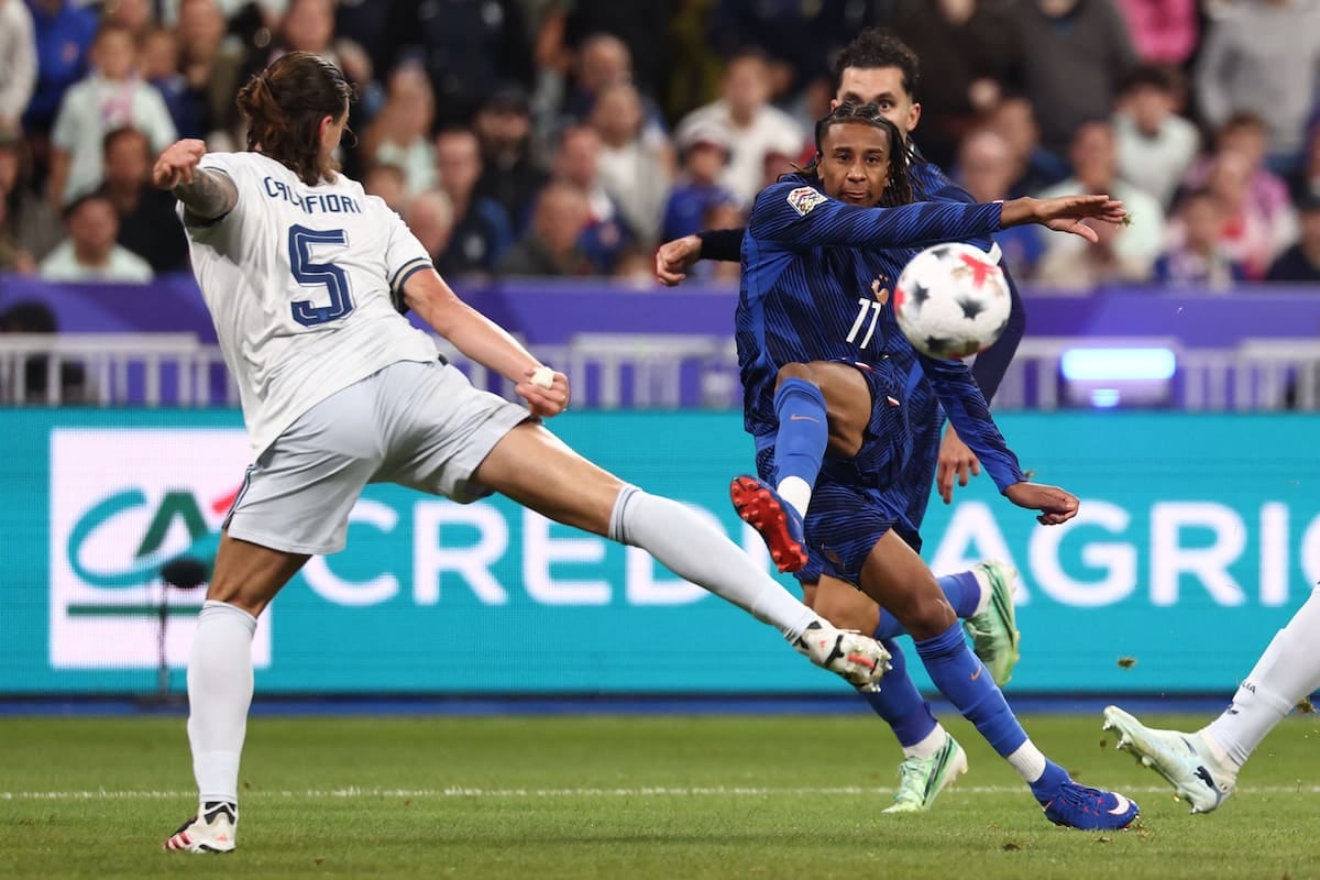 Francia e Italia empataron en el Parque de los Príncipes y se repartieron la pelota y los puntos