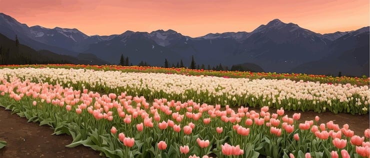 Trevelin despliega su alfombra floral: la temporada de tulipanes 2026 llega con novedades y sabores galeses