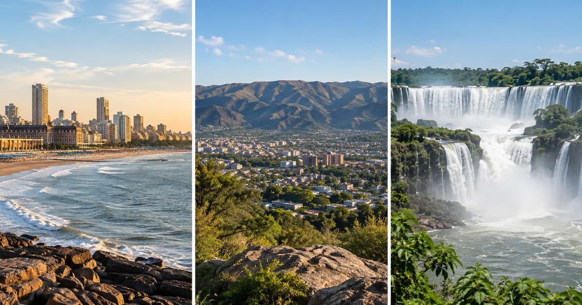 Tres noches, tres destinos y tres presupuestos: la pulseada del finde largo en Mar del Plata, Carlos Paz e Iguazú