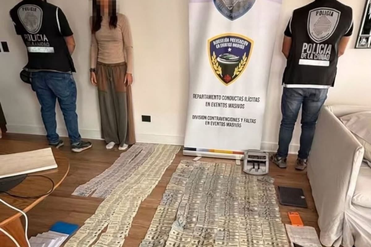 Allanamiento en Vicente López: secuestros por $9,8 millones, dólares y nueve entradas bajo sospecha de reventa