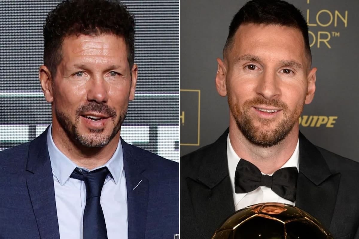 Simeone se quebró al hablar de Messi: "Nos enseñó a seguir insistiendo"