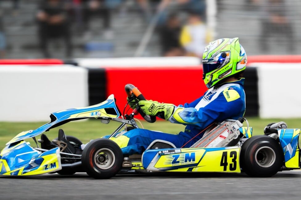 El Rayito se metió en la final del Mundial de Karting en Italia, pero no pudo repetir la magia de la remontada