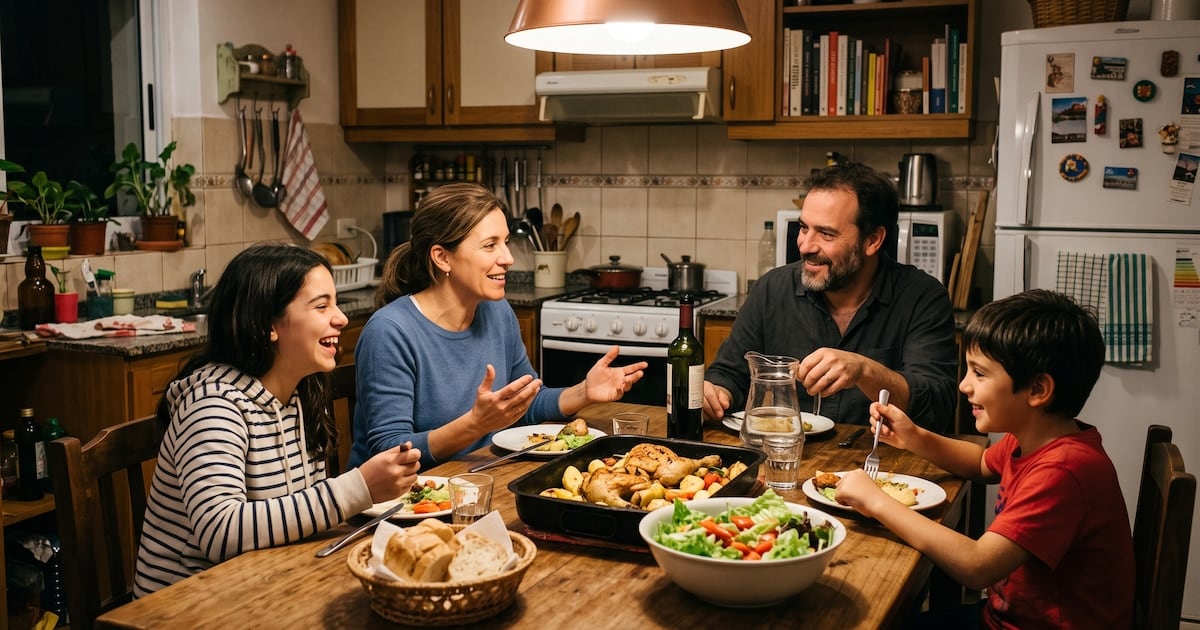 NutreAR: el acto de comer en compañía aparece como clave para enseñar a los chicos a alimentarse mejor