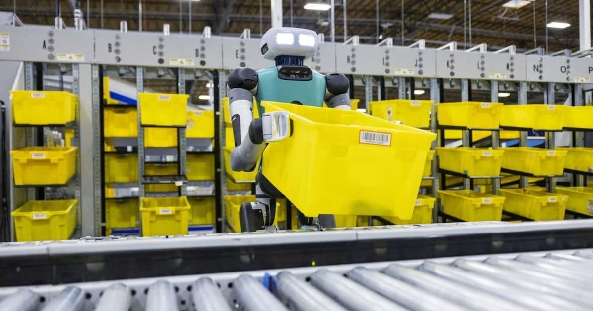 Amazon ya opera más de un millón de robots en sus depósitos y la accidentosidad crece junto con la flota