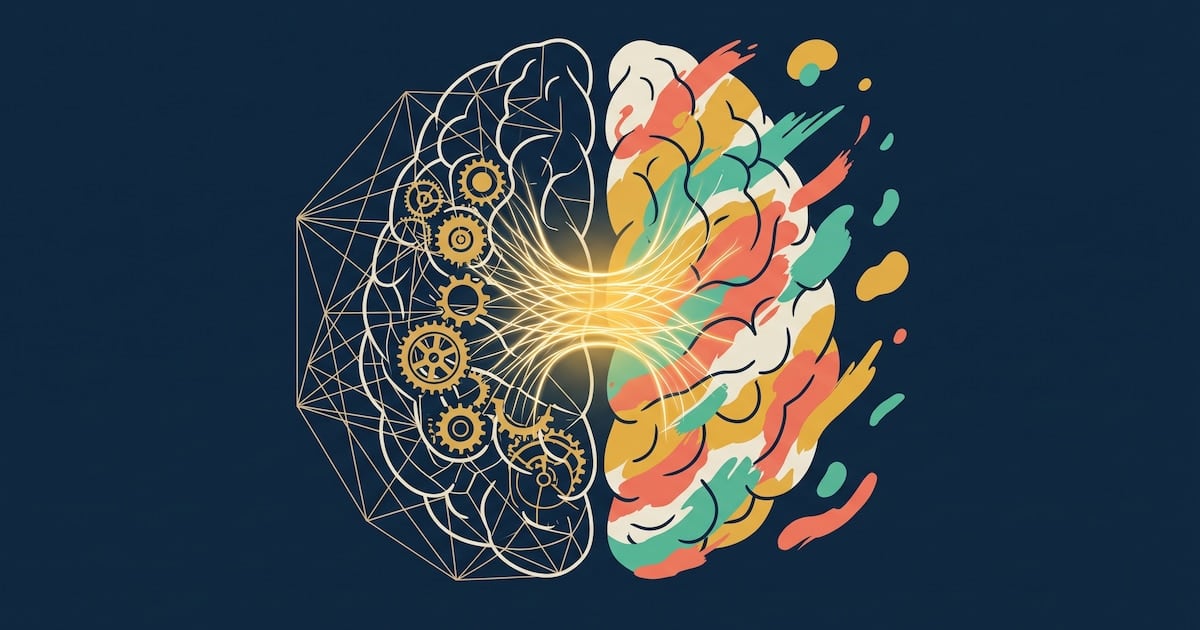 El cerebro no se reparte en dos equipos: por qué creer lo contrario puede jugarnos en contra
