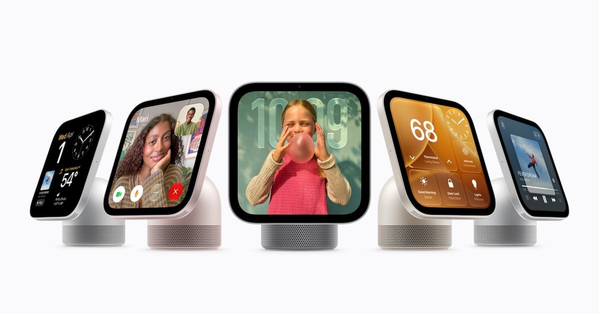 Apple deja fuera de la Unión Europea a su nueva pantalla inteligente HomeView por la falta de Siri IA