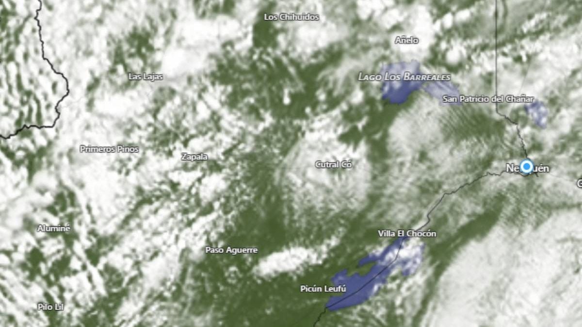 La inestabilidad se instala en Neuquén: cuatro días de nubes, viento en aumento y un domingo que se caldea hasta los 24 grados