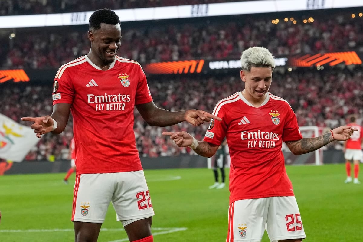 Argentinos a pleno en Europa: Prestianni repartió juego, Hezze clavó el gol del triunfo y Equi Fernández se subió a la goleada de Leverkusen