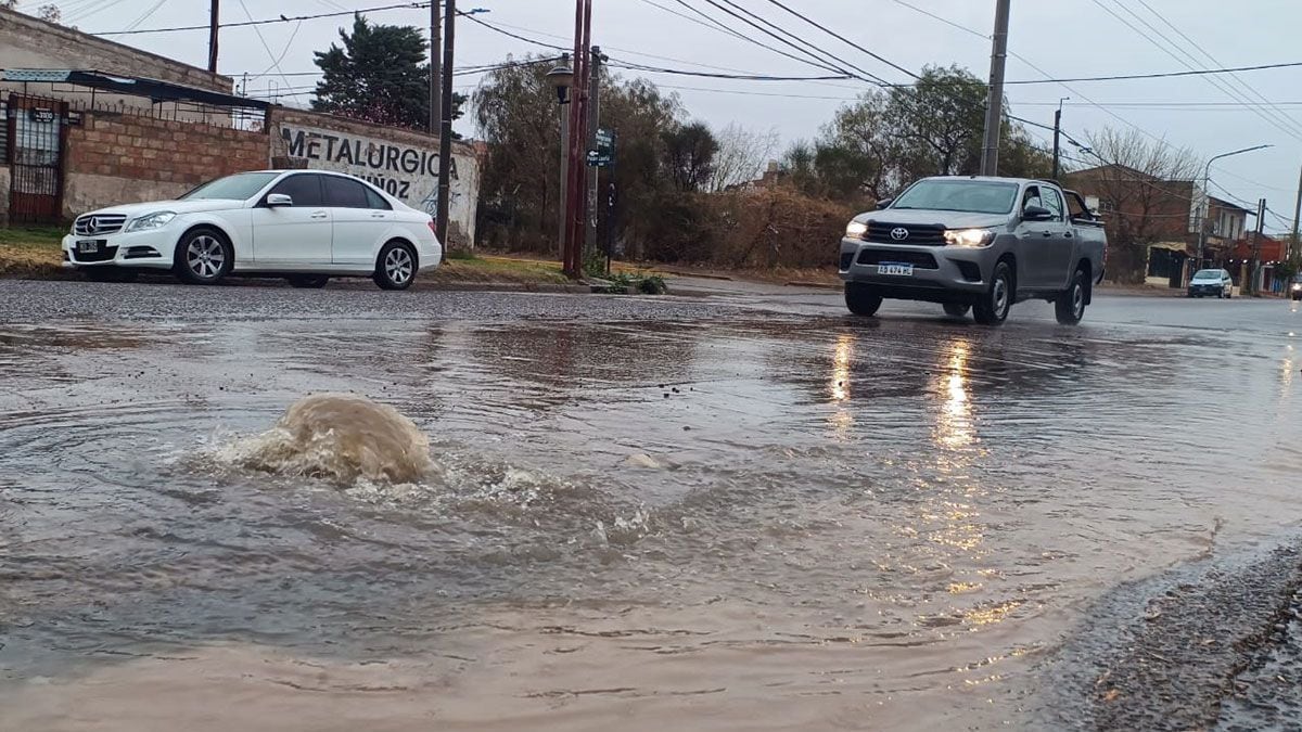 Alerta amarilla en Neuquén: una semana bajo el agua con el miércoles como pico más crudo
