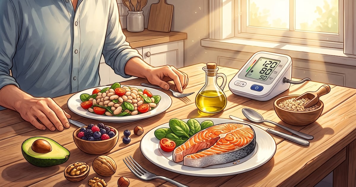 La dieta DASH se libera de una sospecha que frenaba su indicación en hipertensos medicados