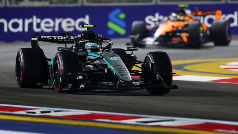Mercedes trae toda la artillería a Austin: Russell y Antonelli van con el paquete nuevo en el arranque del triplete final
