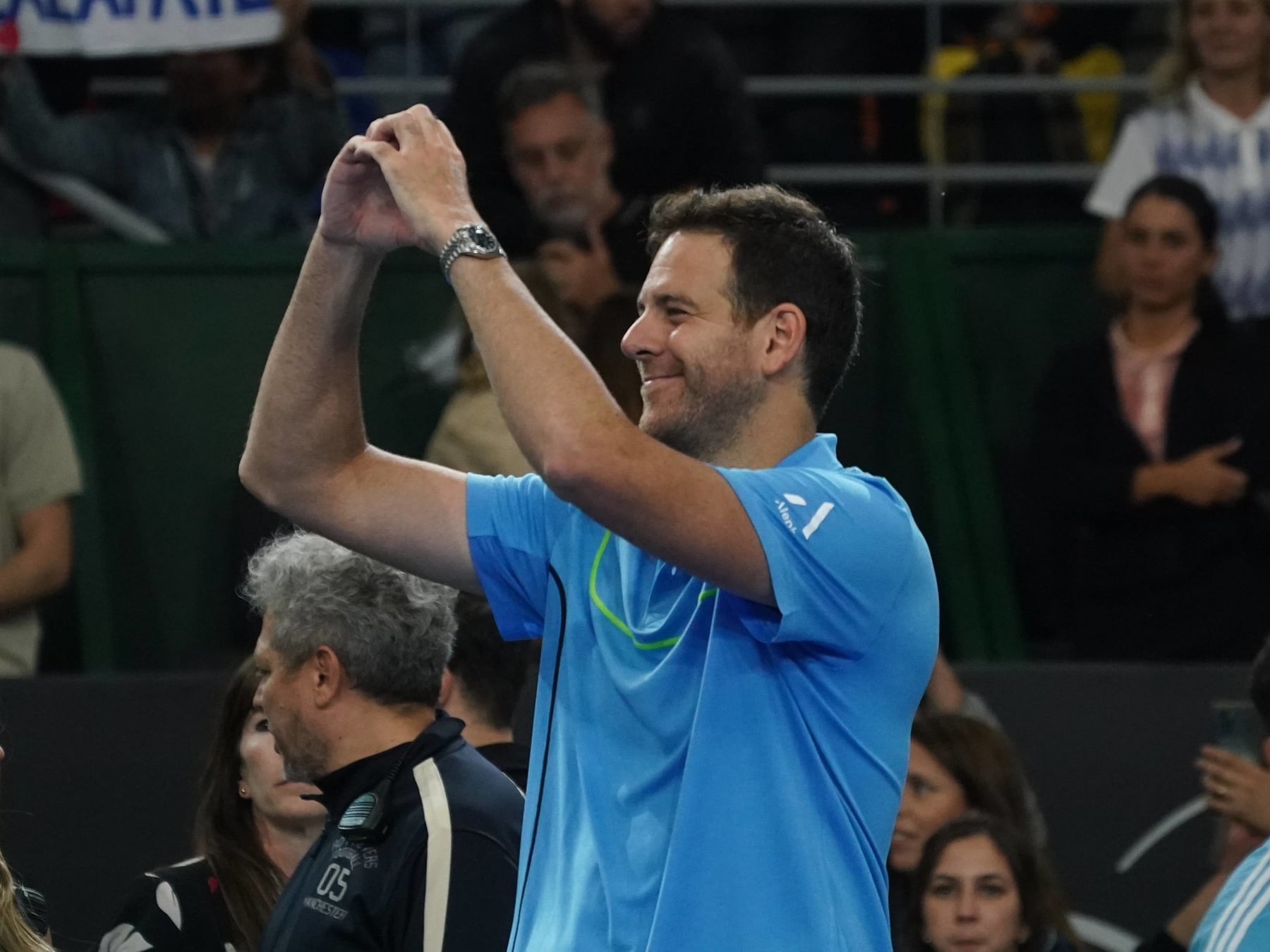 Del Potro ganó el respaldo de los hinchas y quedó más cerca del Salón de la Fama